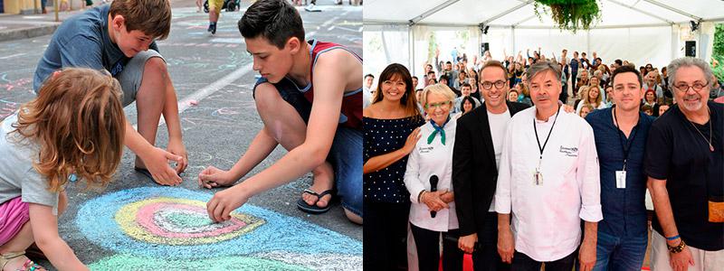 Festival artistique et populaire à Eze sur la Côte d'Azur